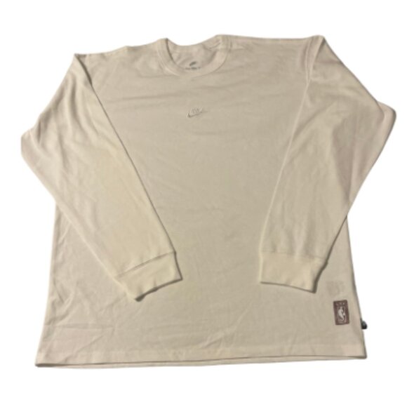 Nike X Cactus Jack X NBA Travis Scott White Long Sleeve T shirt Men L Unreleased - Picture 1 of 5